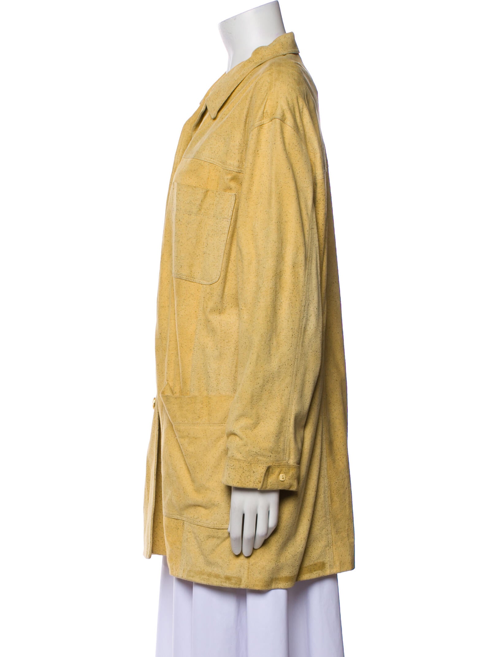 Escada Margaretha Ley Leather Coat