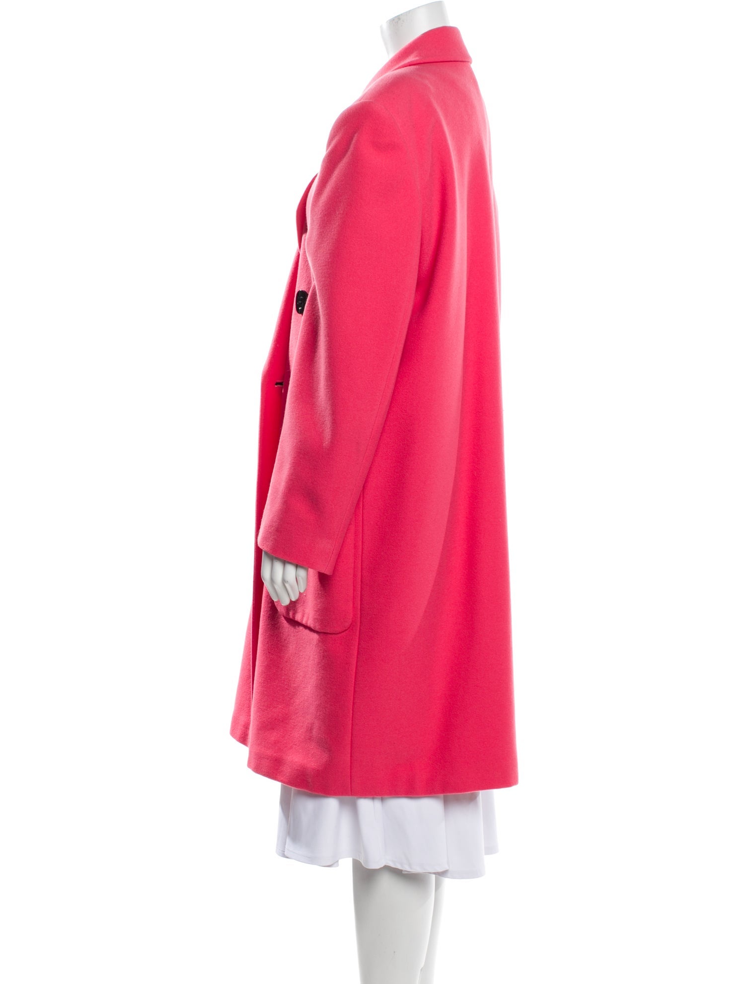 Escada Margaretha Ley Vintage Wool Trench Coat