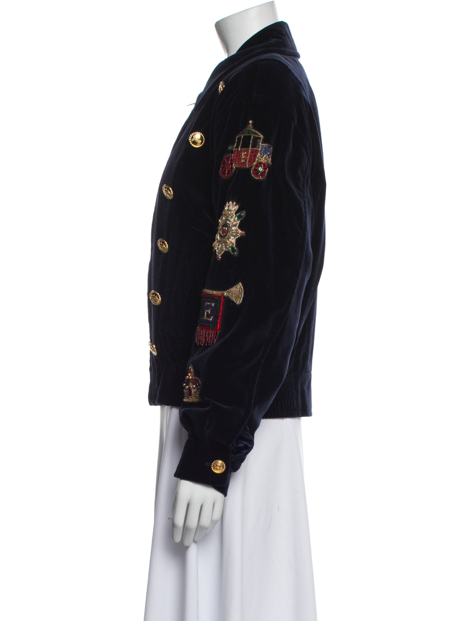 Escada Margaretha Ley Printed Bomber Jacket