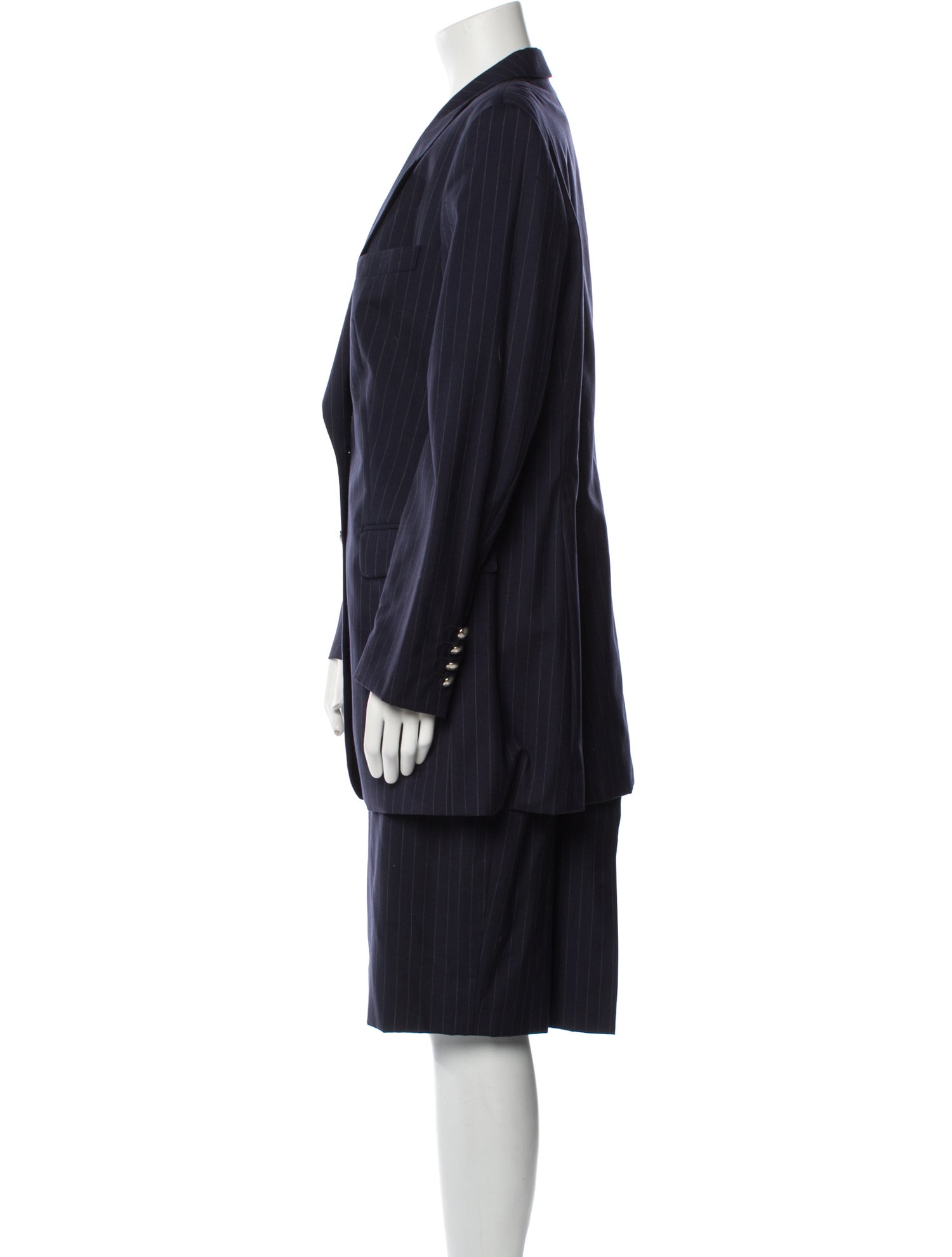 Escada Margaretha Ley Vintage Cashmere Skirt Suit
