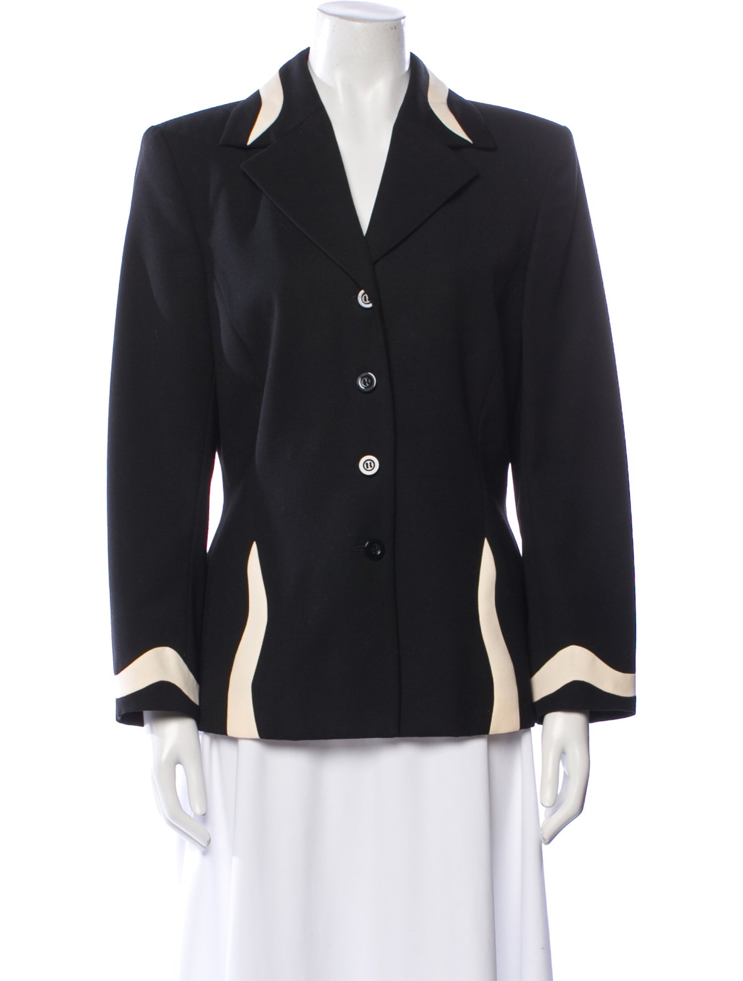 Escada Margaretha Ley Virgin Wool Blazer