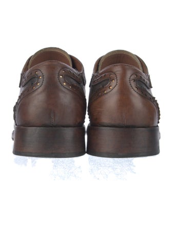 Esquivel Leather Printed Mules