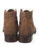 Esquivel Suede Distressed Accents Combat Boots