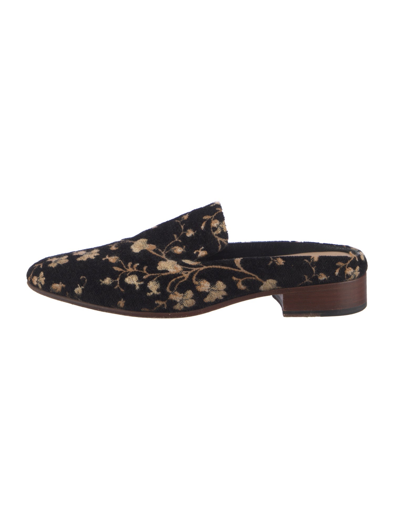 Esquivel Floral Print Mules