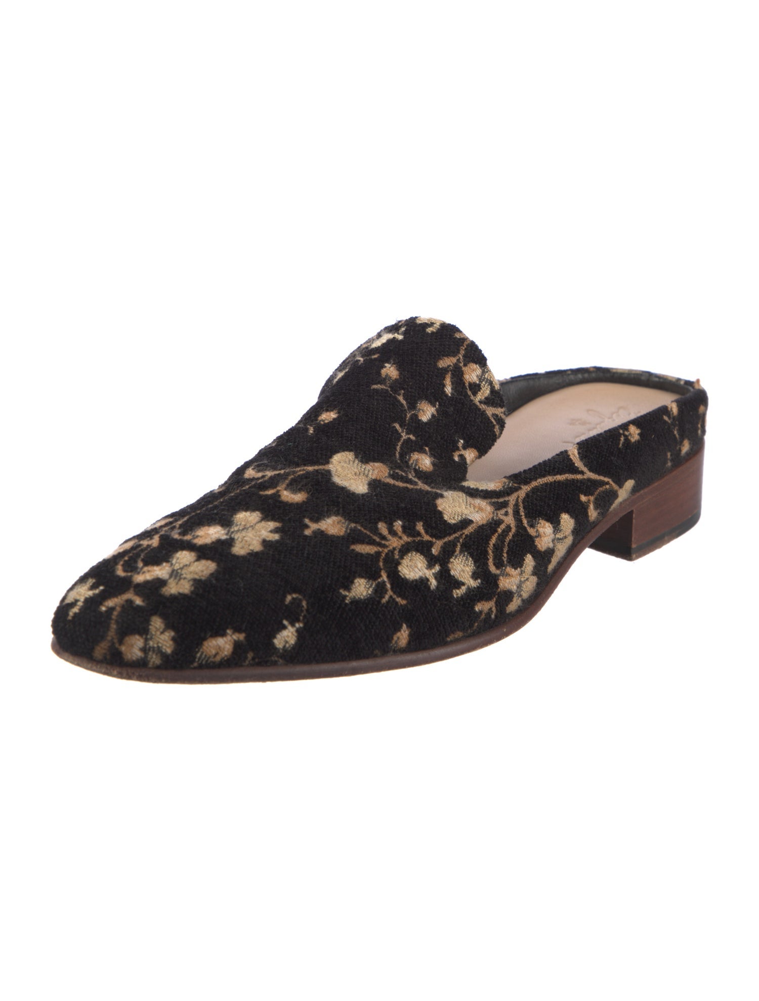 Esquivel Floral Print Mules