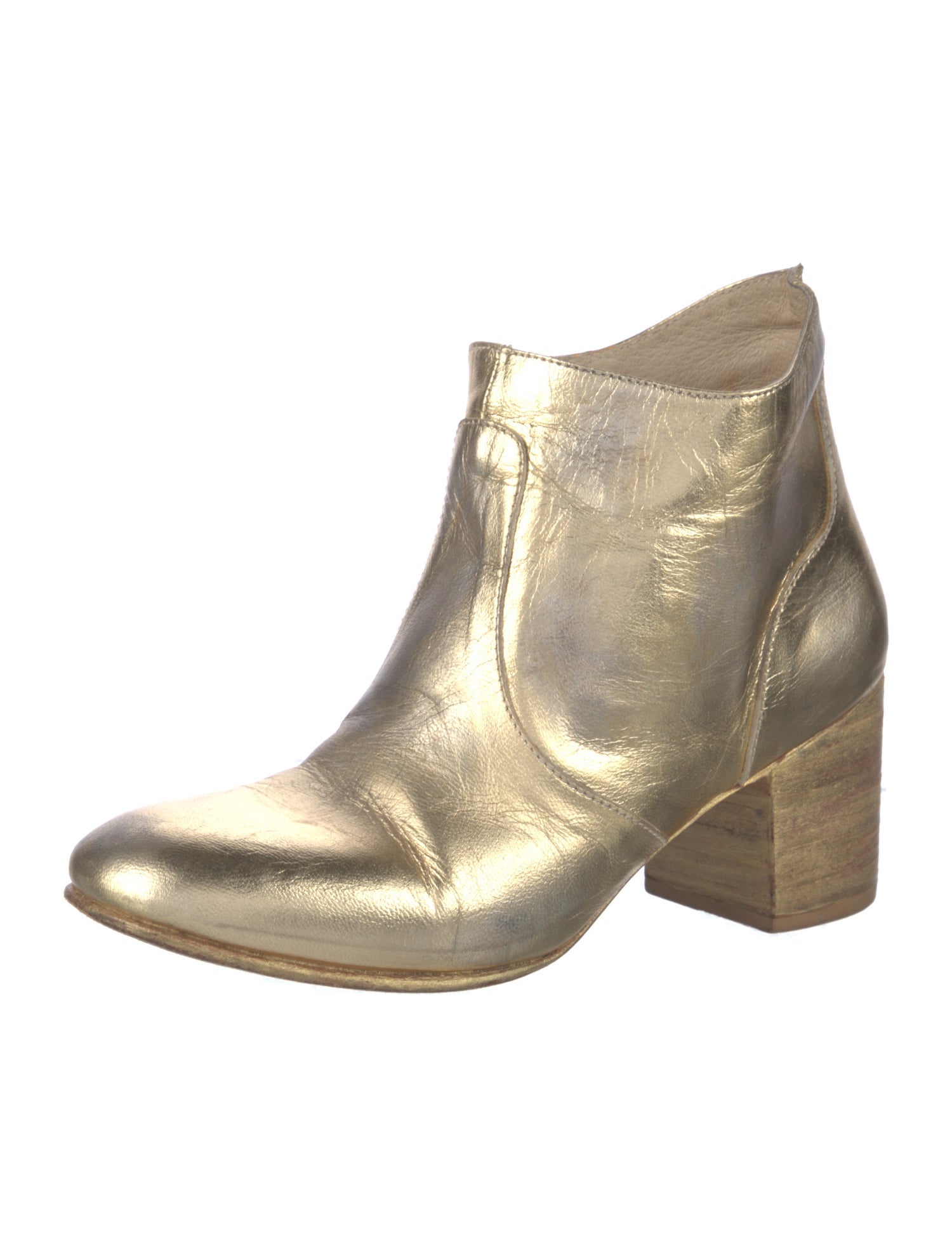 Esquivel Leather Distressed Accents Boots