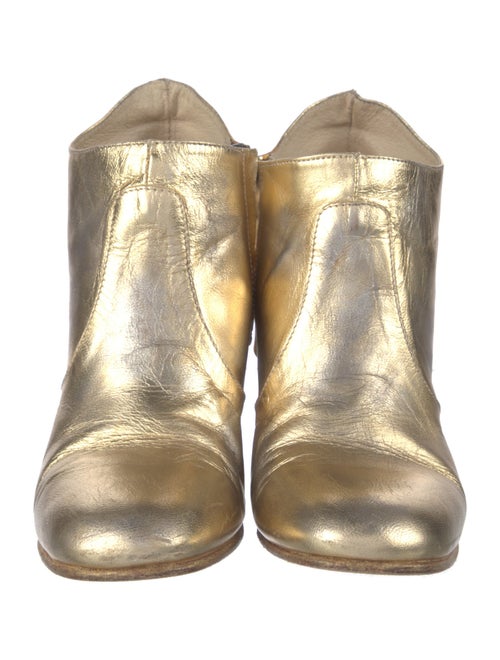 Esquivel Leather Distressed Accents Boots