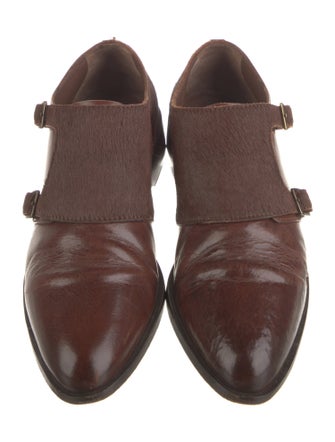Esquivel Ponyhair Monk Straps