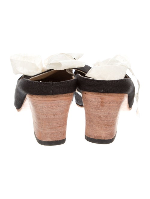Esquivel Canvas Bow Accents Mules