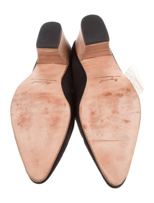 Esquivel Canvas Bow Accents Mules
