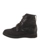 Esquivel Leather Combat Boots