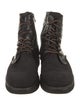 Esquivel Leather Combat Boots
