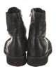 Esquivel Leather Combat Boots