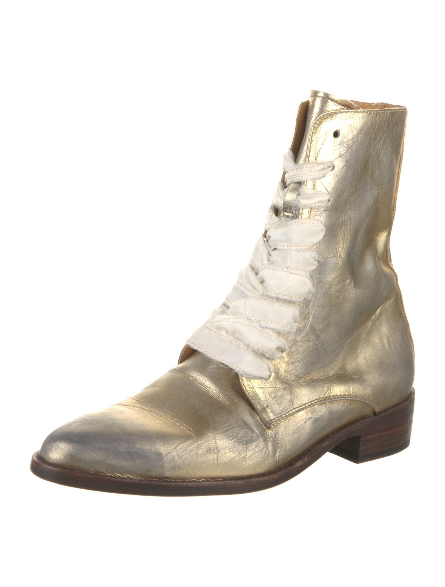 Esquivel Leather Combat Boots