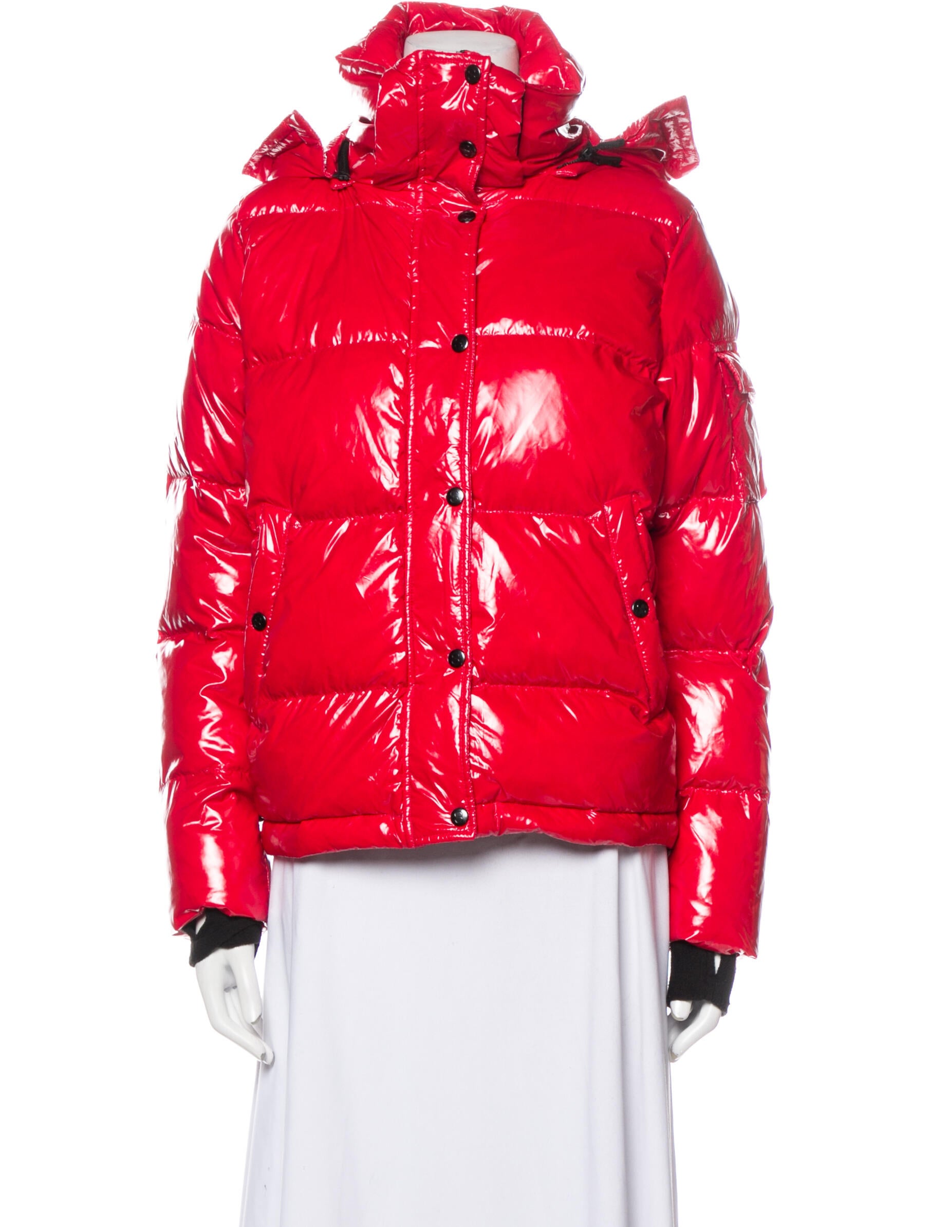 S13 Down Jacket - Red Jackets, Clothing 