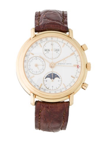 Eterna Moonphase Chronograph Watch