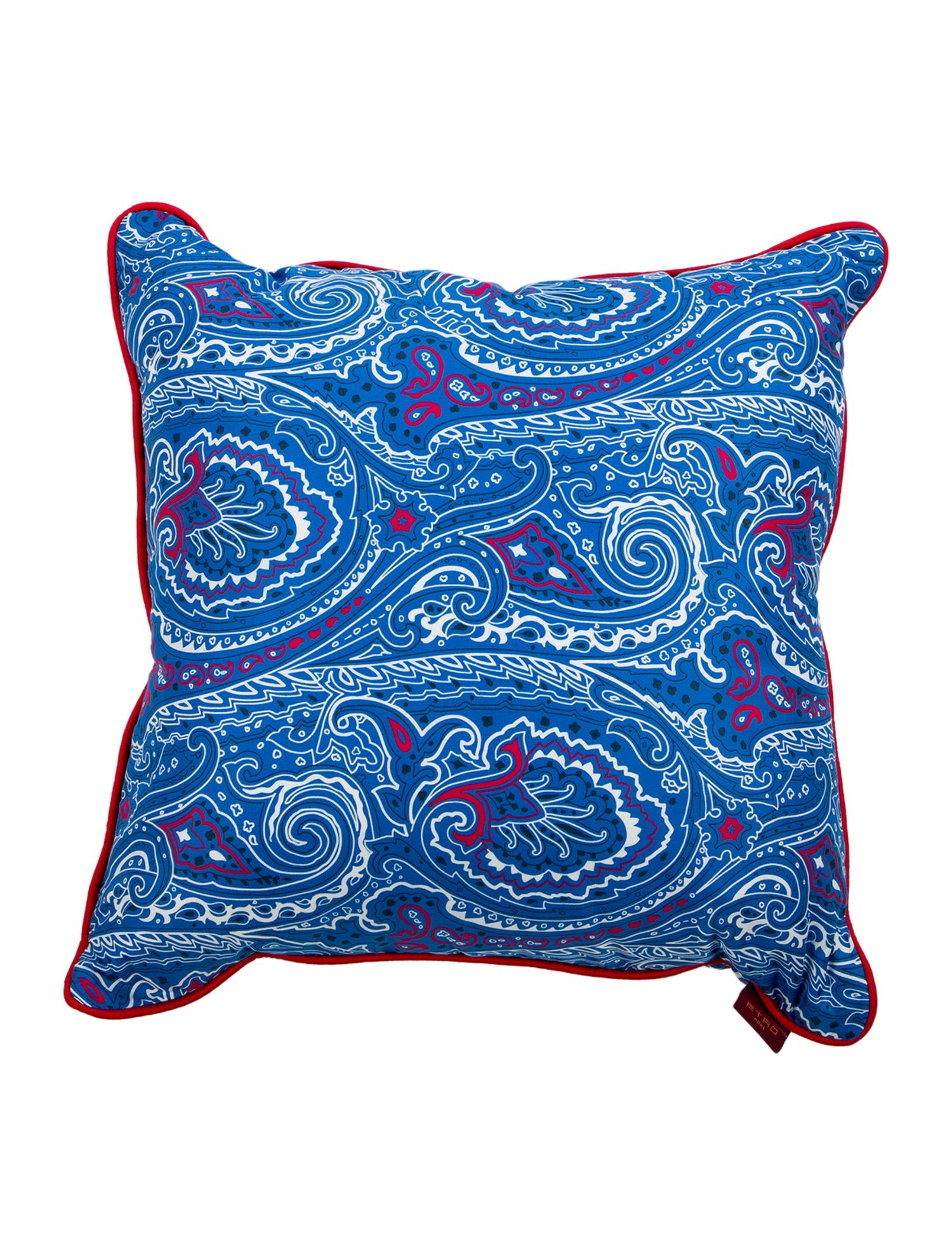 Etro Home Paisley Printed Throw Pillow w/ Tags
