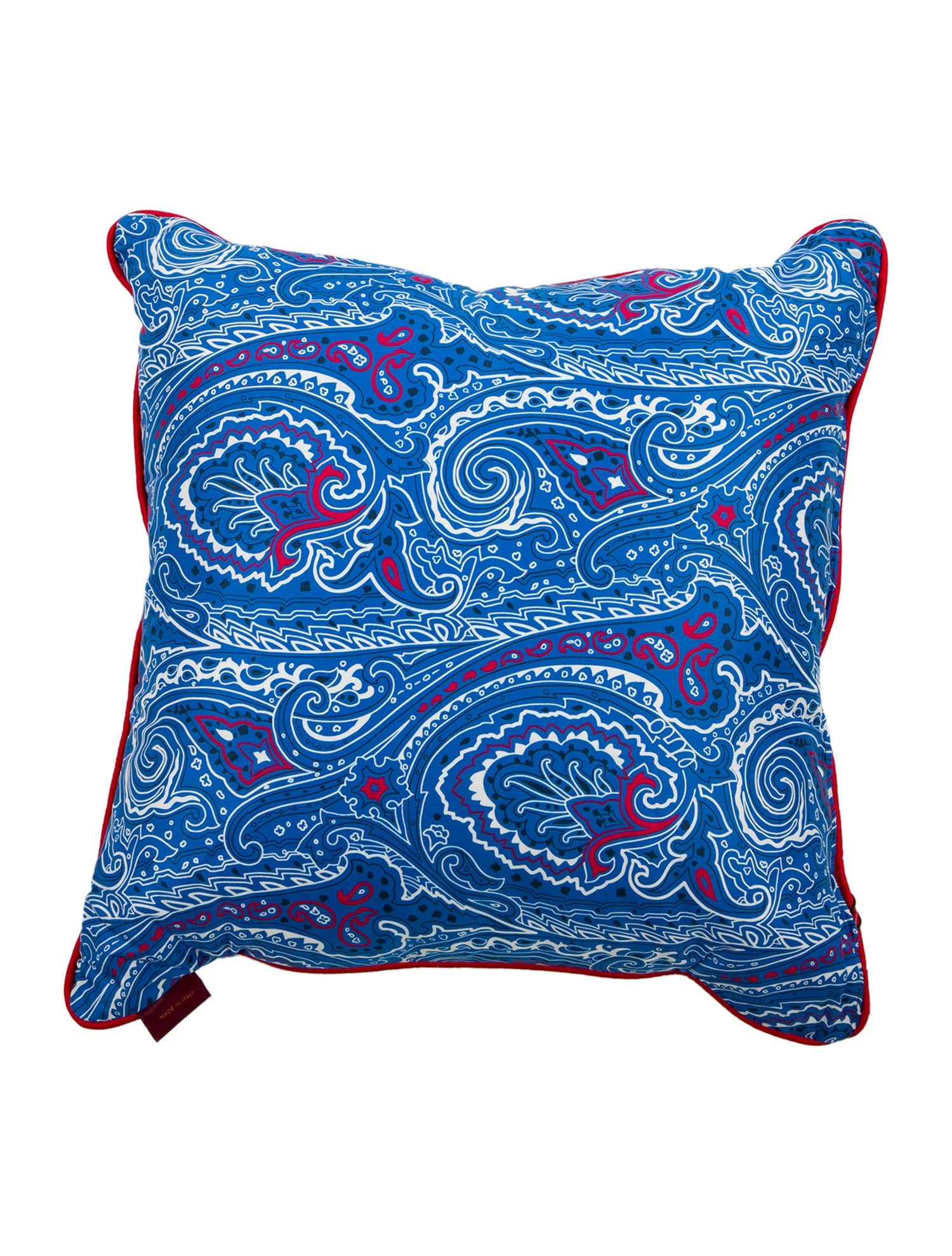 Etro Home Paisley Printed Throw Pillow w/ Tags