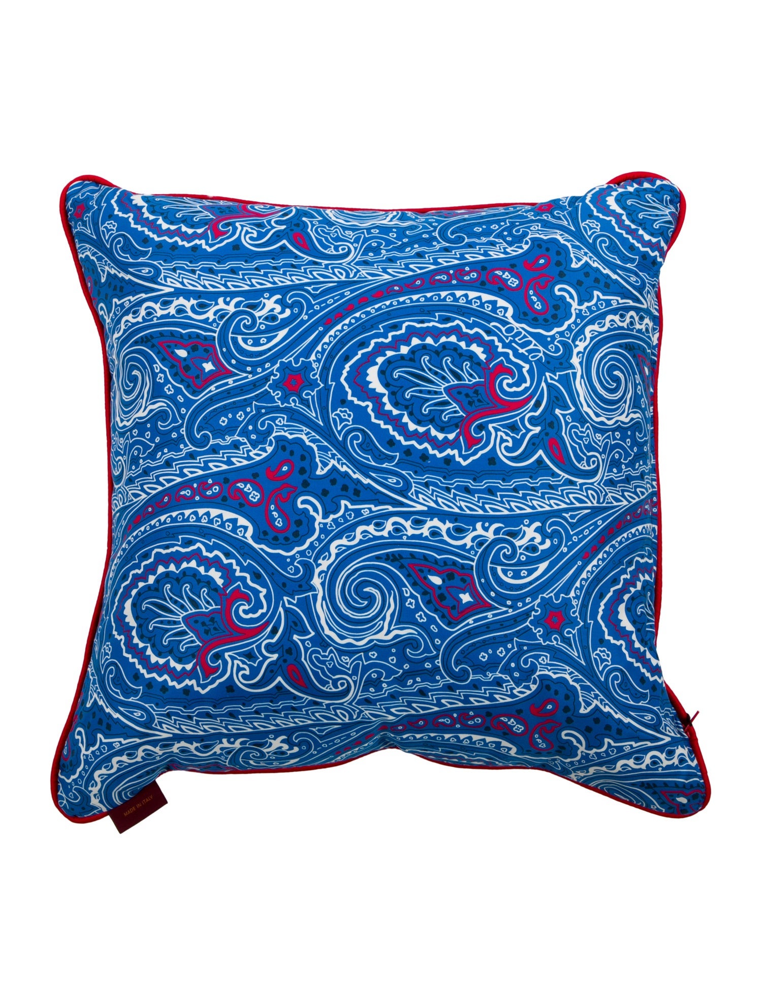 Etro Home Paisley Printed Throw Pillow w/ Tags