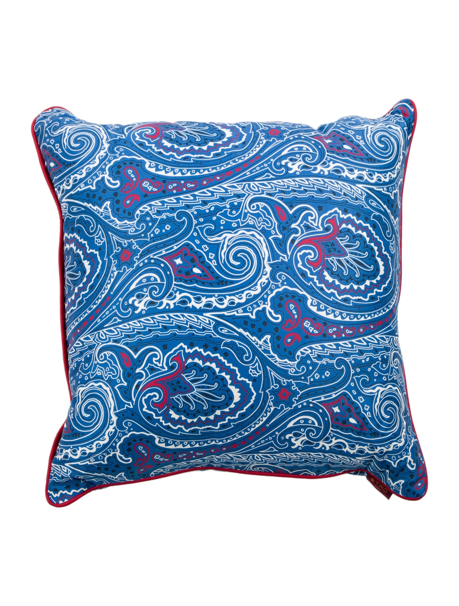 Etro Home Paisley Printed Throw Pillow w/ Tags