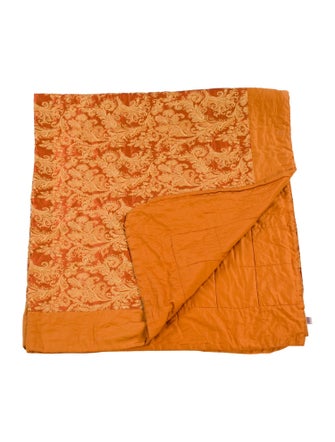 Etro Home King Size Embroidered Paisley Comforter