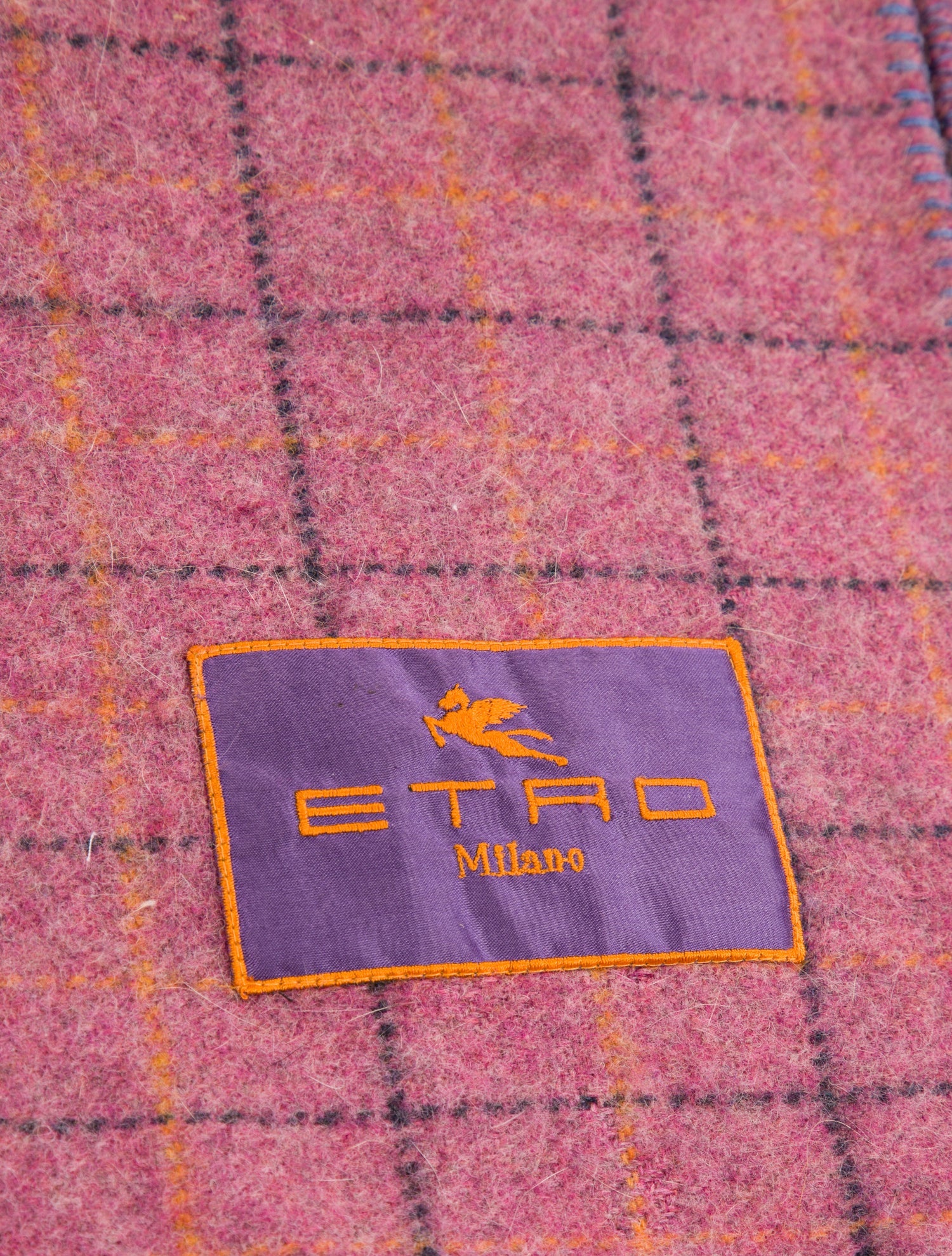 Etro Home Wool Throw Blanket