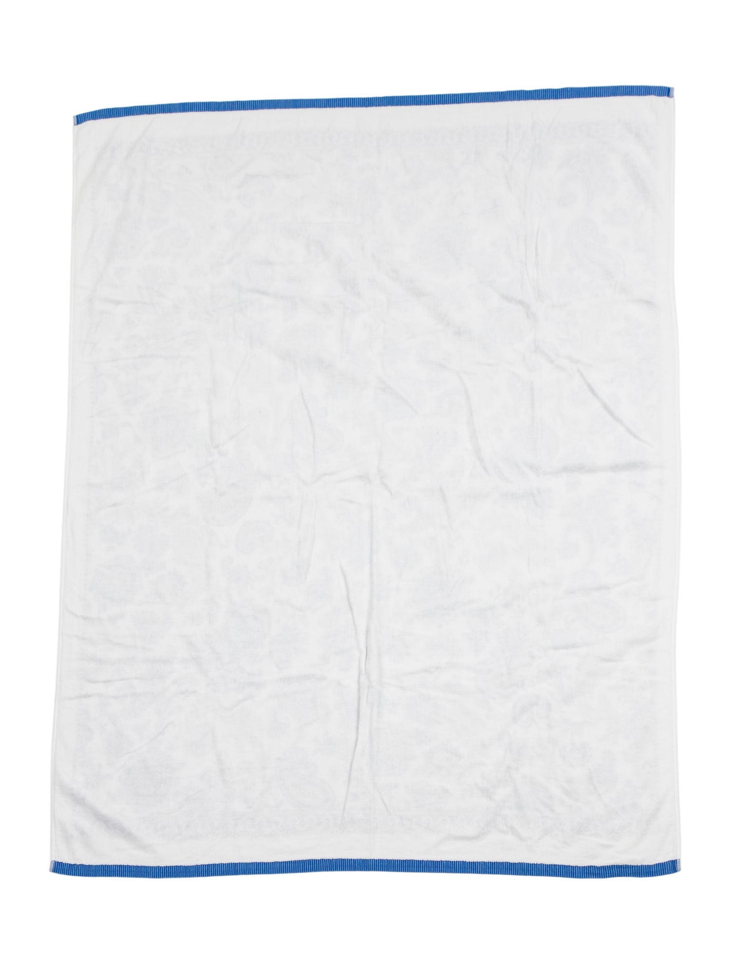 Etro Home Pattern Print Terry Cloth Bath Sheet