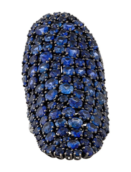Etho Maria 18K Sapphire Long Cocktail Ring