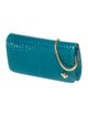 Ethan K Embossed Leather Clutch
