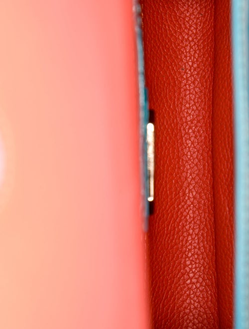 Ethan K Embossed Leather Clutch