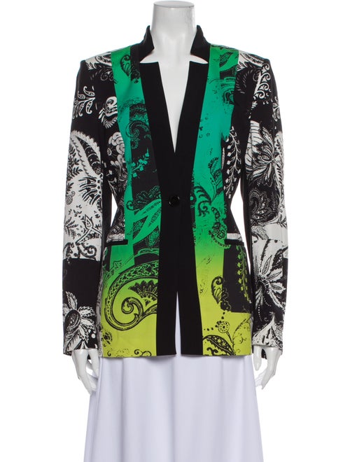 Etro Printed Jacket Black