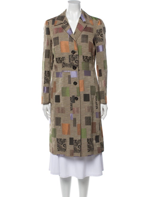 Etro Silk Printed Coat