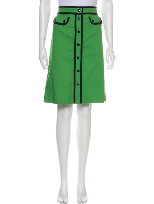 Etro Knee-Length Skirt Green