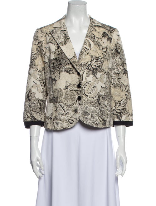 Etro Floral Print Blazer