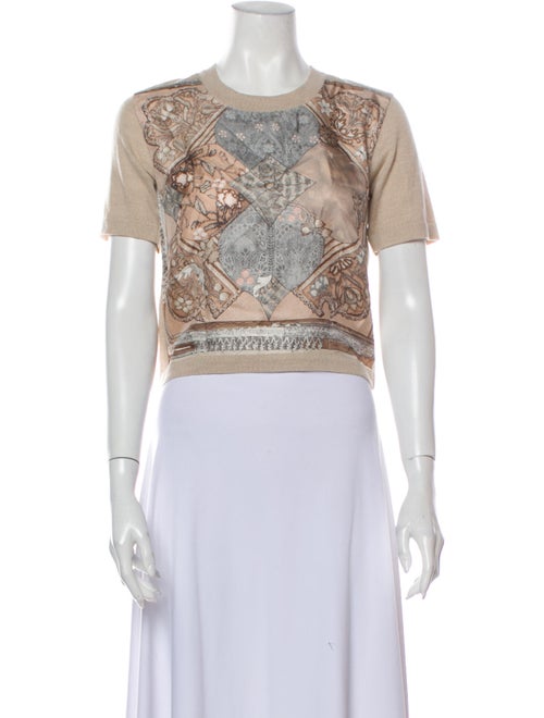 Etro Wool Printed Sweater Wool