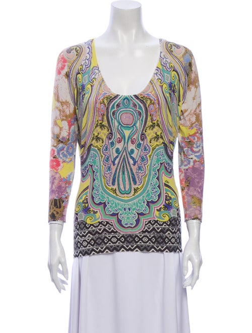 Etro Silk Printed Sweater
