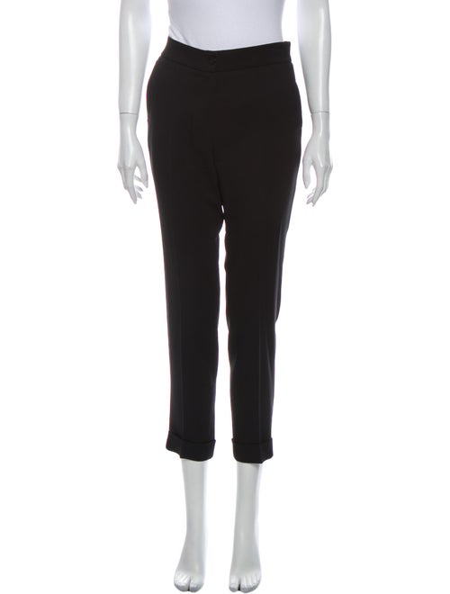 Etro Straight Leg Pants Black