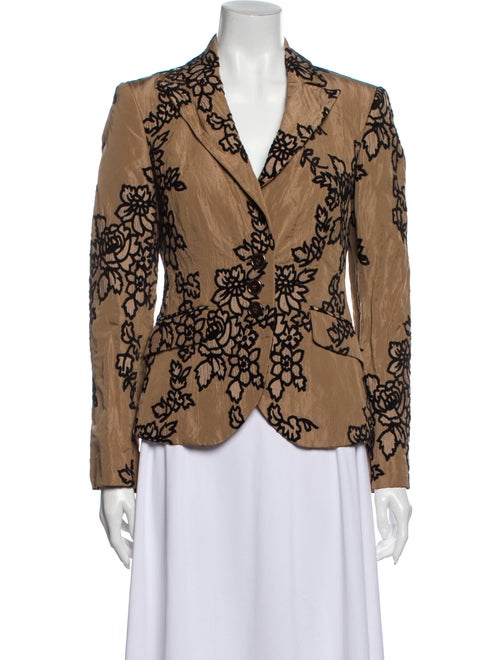 Etro Floral Print Blazer