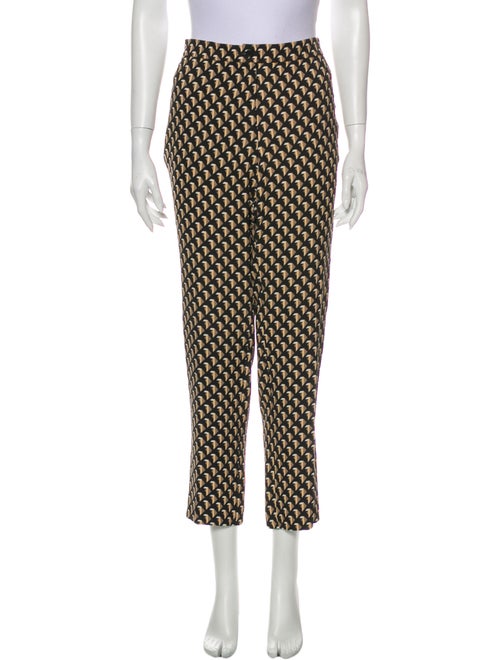 Etro Printed Straight Leg Pants