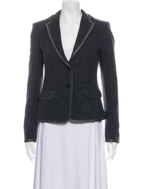 Etro Wool Blazer Wool
