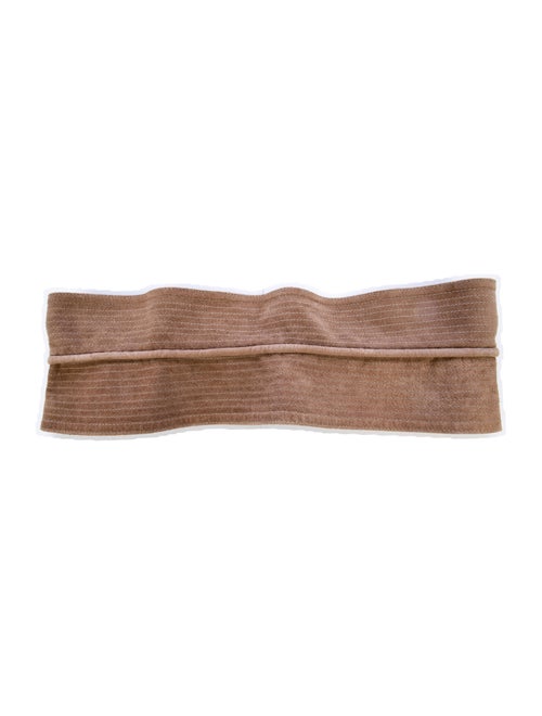 Etro Suede Waist Belt gold