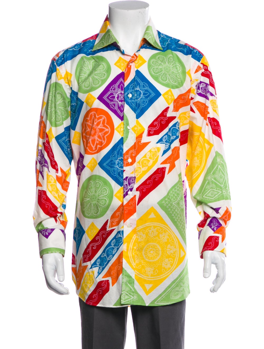 Etro Printed Long Sleeve Shirt - image 1