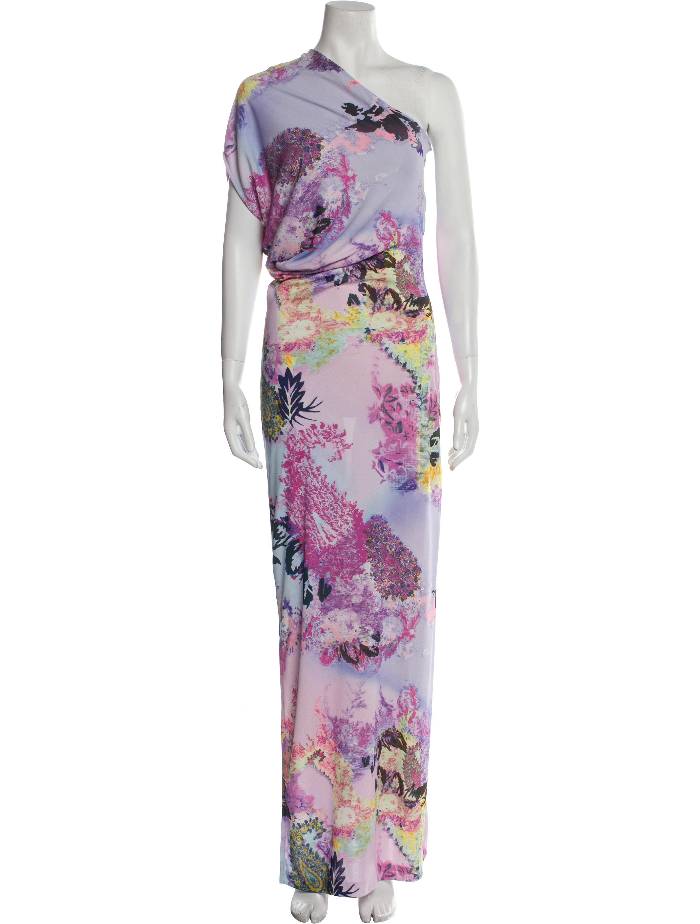 Etro Floral Print Long Dress
