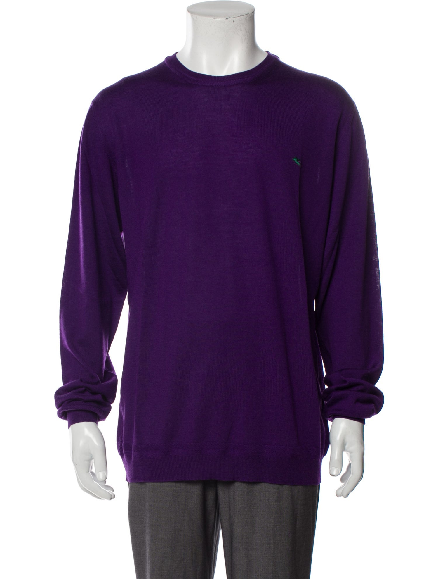Etro Crew Neck Long Sleeve Pullover