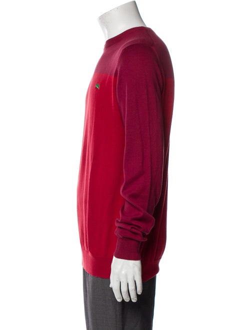 Etro Colorblock Pattern Crew Neck Pullover