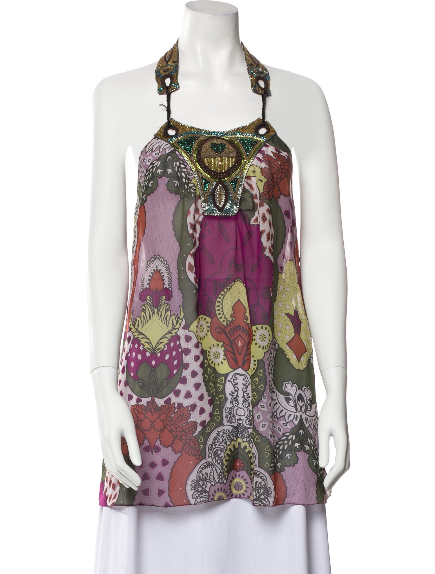 Etro Silk Printed Tunic