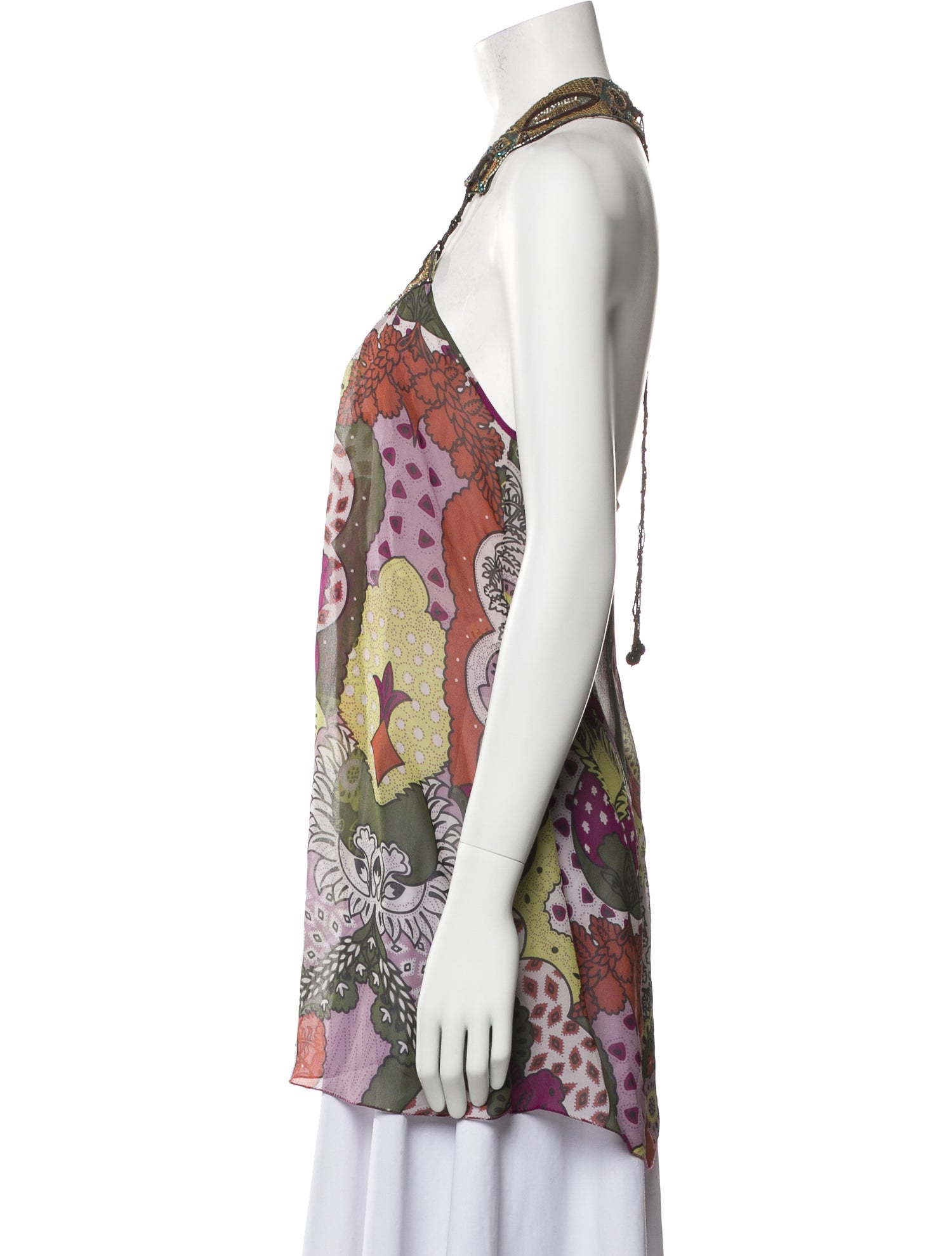 Etro Silk Printed Tunic