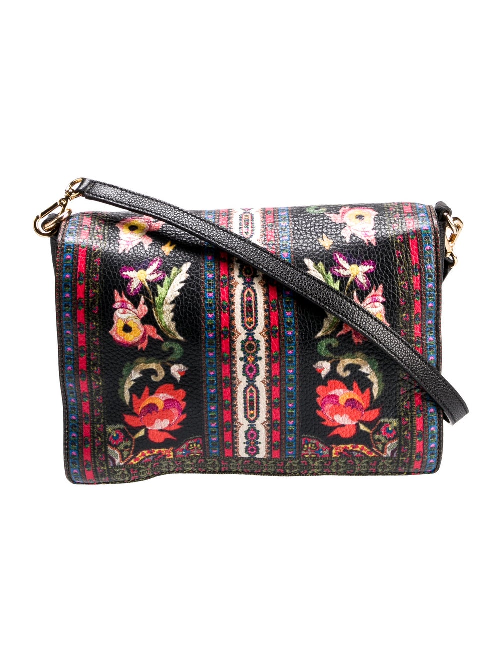 Etro Leather Crossbody Bag Black Crossbody Bags, Handbags ETR190103