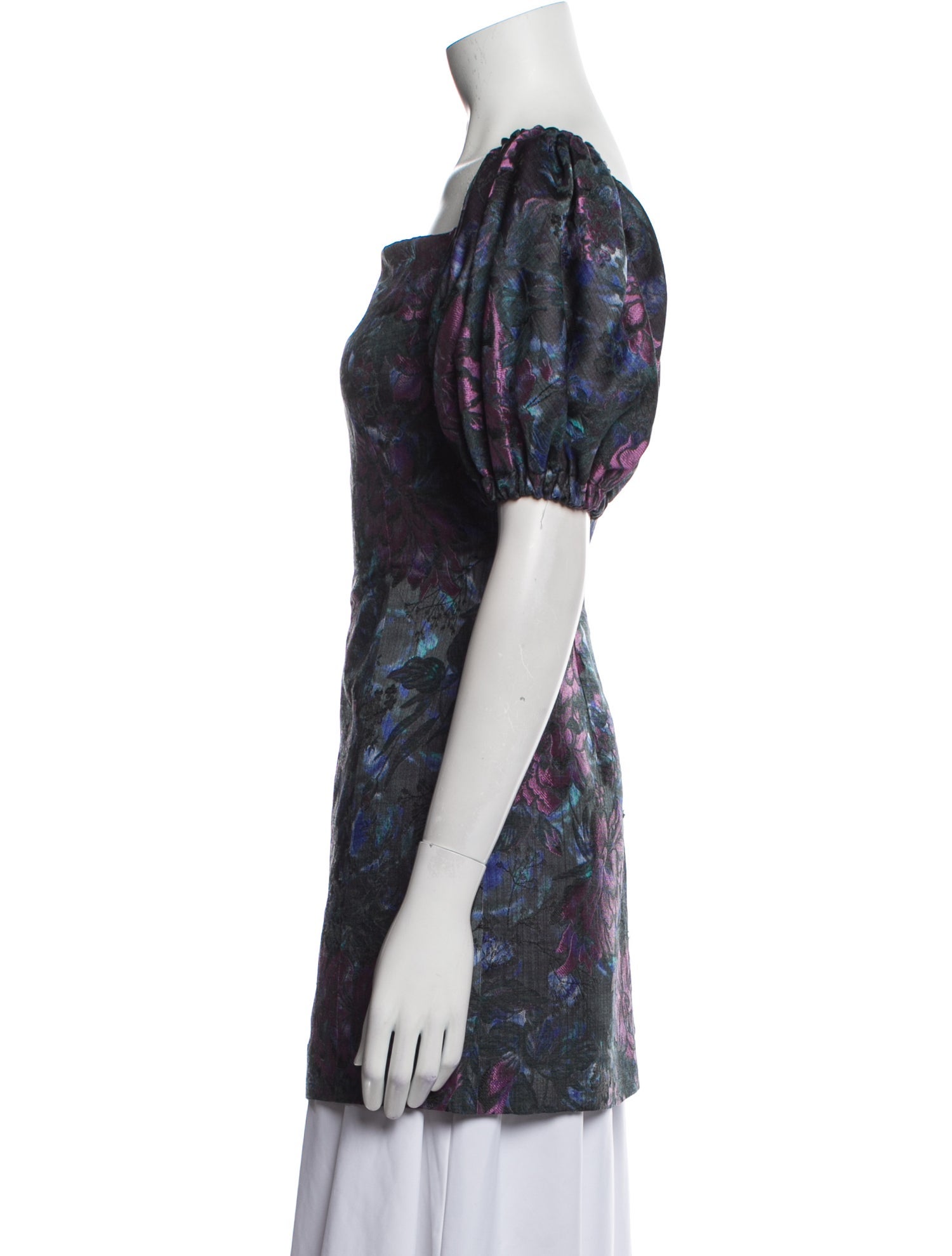 Etro Floral Print Square Neckline Tunic w/ Tags