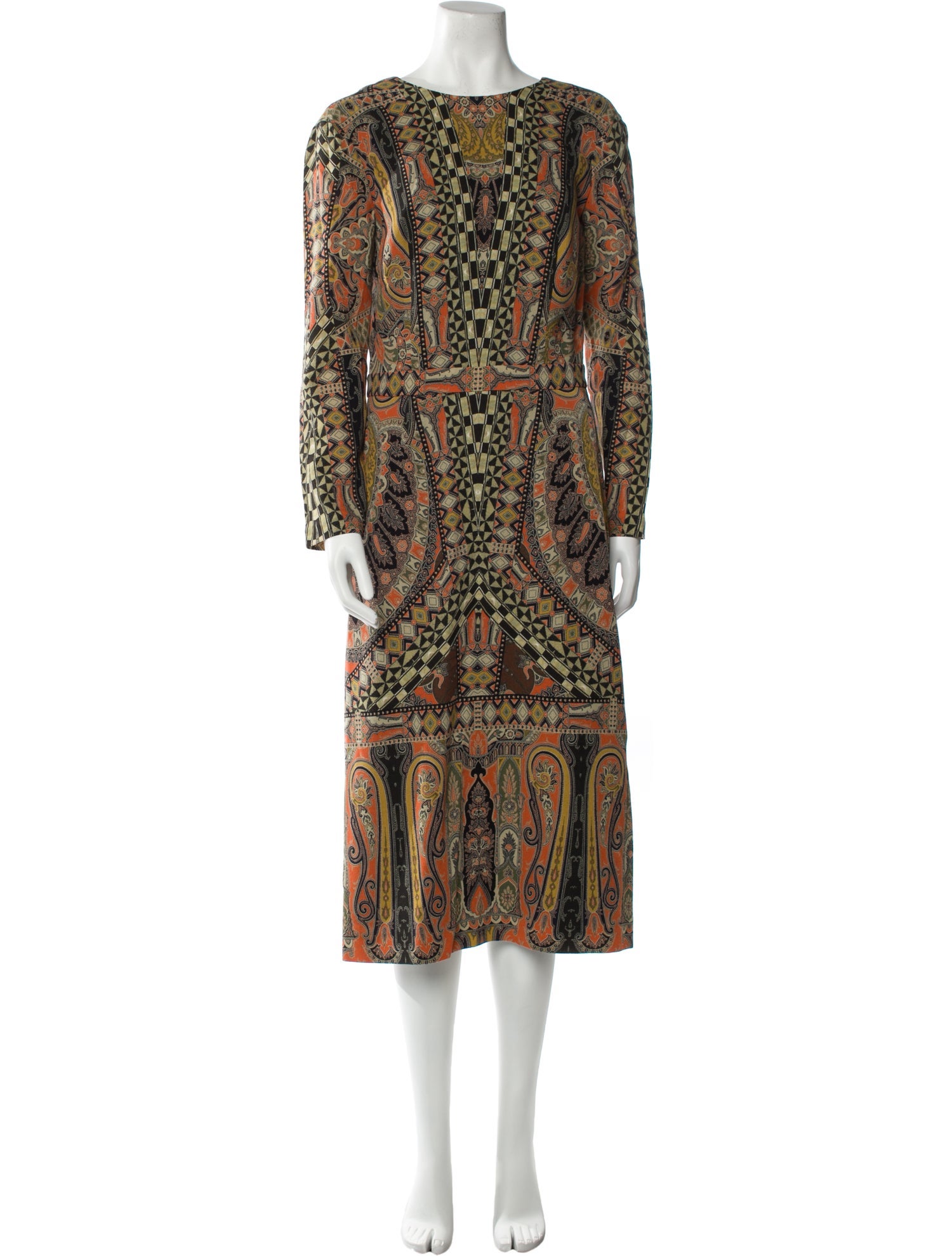 Etro Printed Midi Length Dress